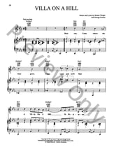 Villa On A Hill piano sheet music cover